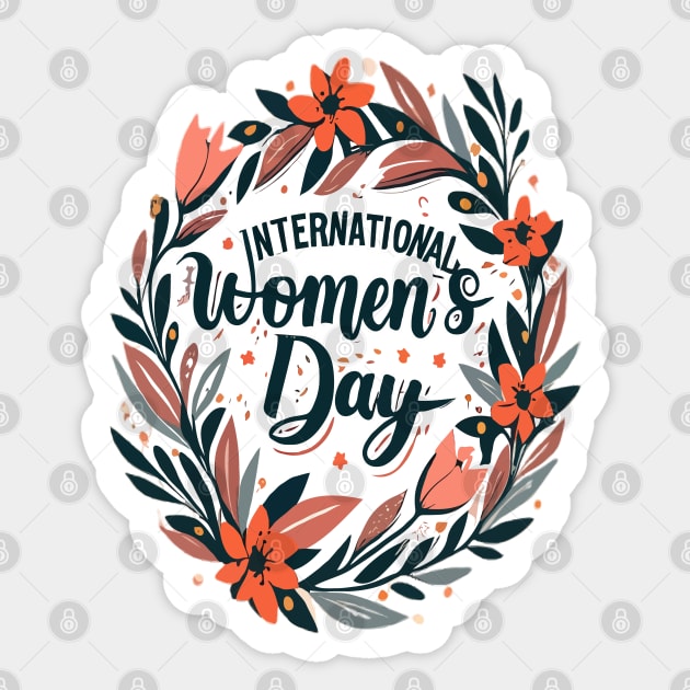 Celebrating Women's Strength international women's day 2024 Sticker by WOLVES STORE